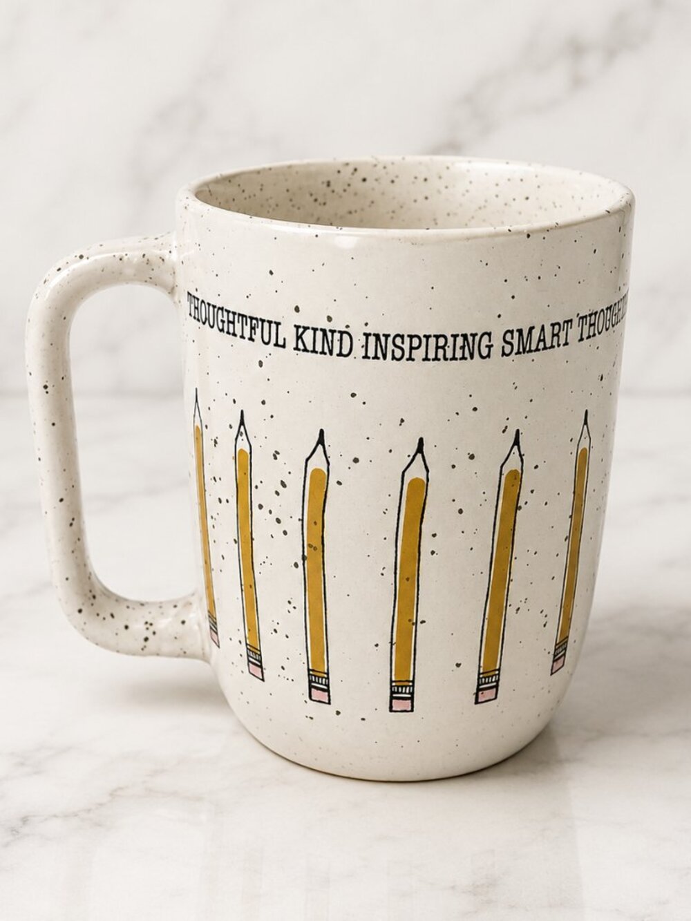Market Finds Teacher Appreciation 16 Oz Mug Pencil Design NEW